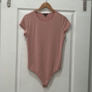 Pink express bodysuit